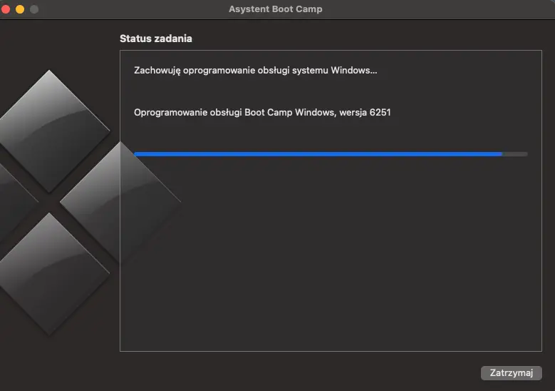 Kończenie pracy asystenta